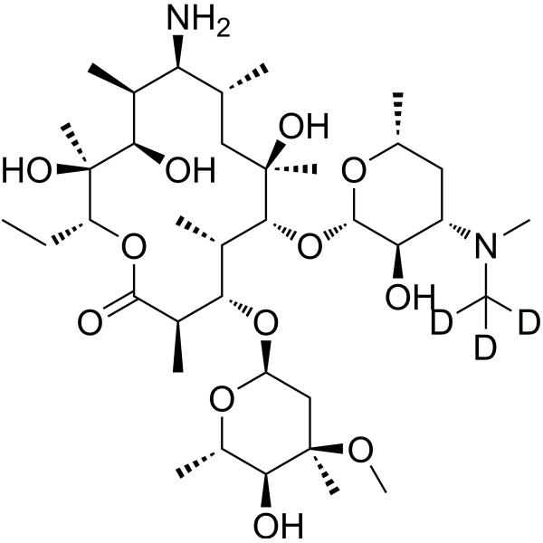 Erythromycylamine-d3 (erythromycylamine-d3)